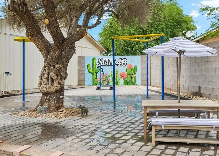 Ferienhaus Kid's Favorite - Splash Pad - Pool - Playground Tempe